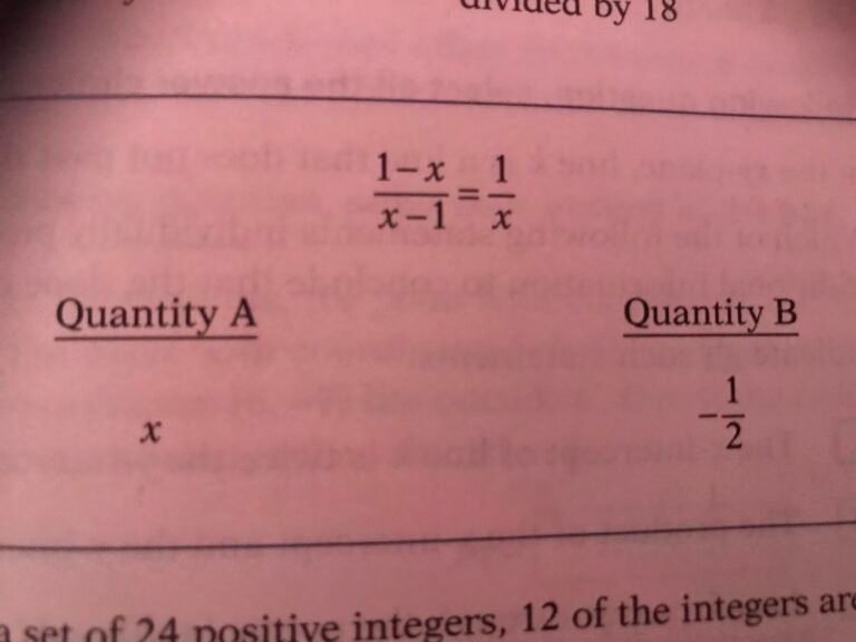 GRE practice test