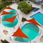 swimming pool shade sails