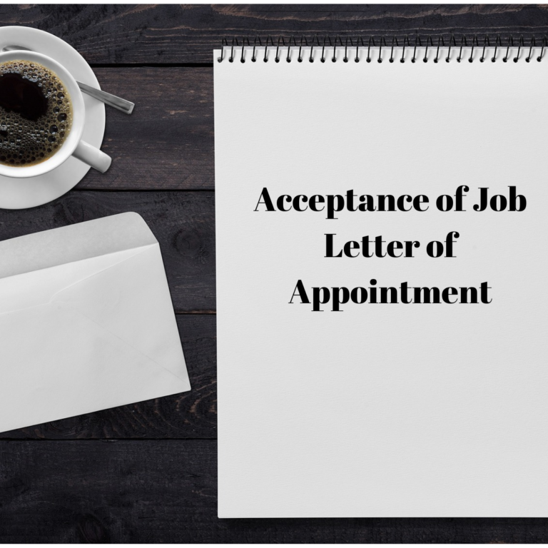 Appointment Letter